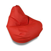 Кресло Мешок Красная кожа XL