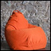 Кресло Мешок Велла Оранжевая XL