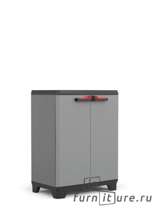 Пластиковый шкаф KIS Stilo Low Cabinet, 680х390х900 мм