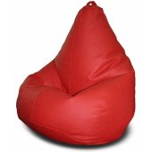 Кресло-мешок груша Красная Экокожа