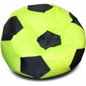 Кресло-мешок мяч Нейлон, Черно-Зеленый