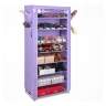 Тканевый шкаф для обуви и аксессуаров Элис, фиолетовый