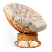 Кресло-качалка Papasan Swivel с подушкой