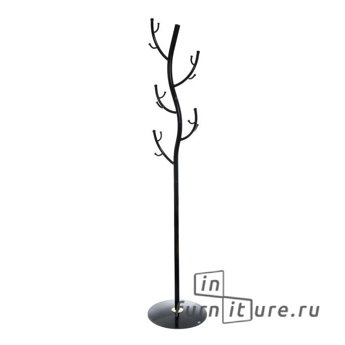 Вешалка-стойка "Дерево", цвет черный