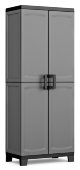 Пластиковый шкаф KIS Up High Cabinet, темно-серый, 680x390x1730 мм