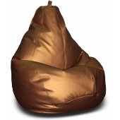 Кресло-мешок груша Бронза (Экокожа)